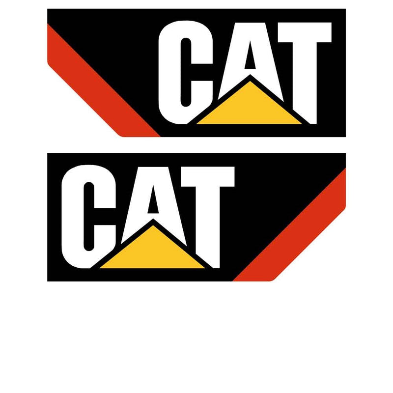 CAT 120M Decals Stickers Set