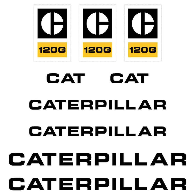 Caterpillars Decals