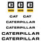 CAT 120G Decals Stickers
