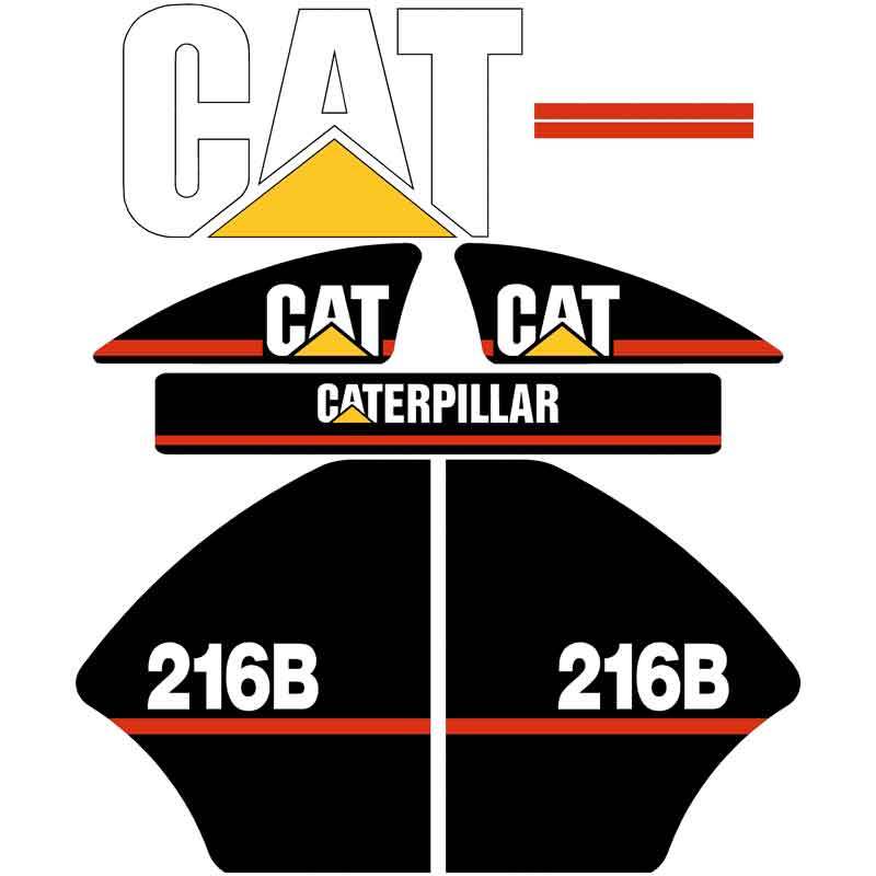 216B Decals Stickers