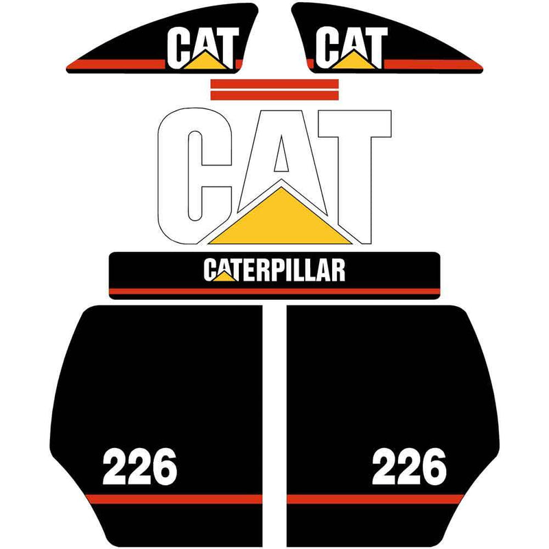 Caterpillars Decals