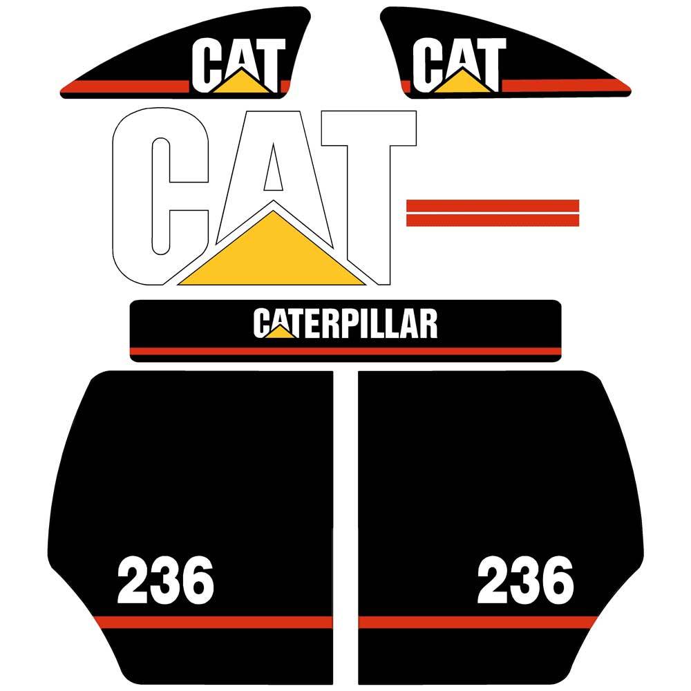 236 Decal Sticker Set