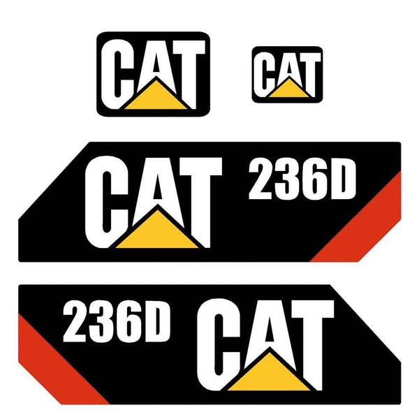 236D Decal Sticker Set