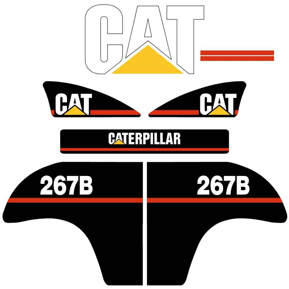 267B Decals Stickers