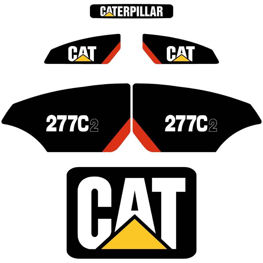 277C2 Decals Stickers