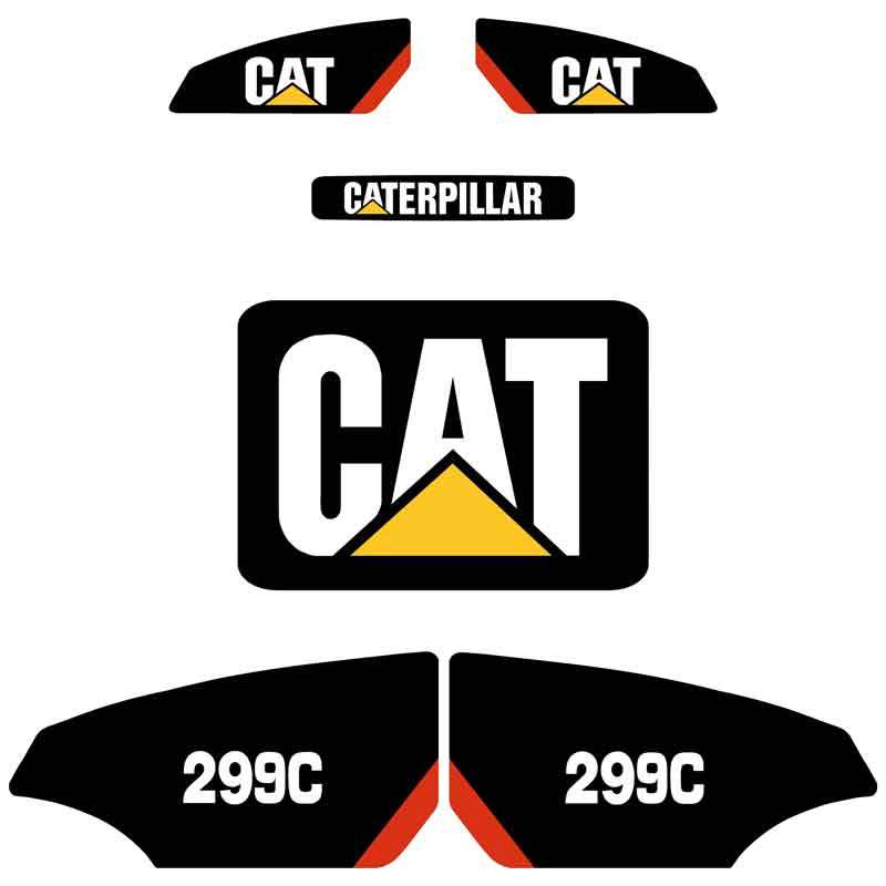 299C Decals Stickers