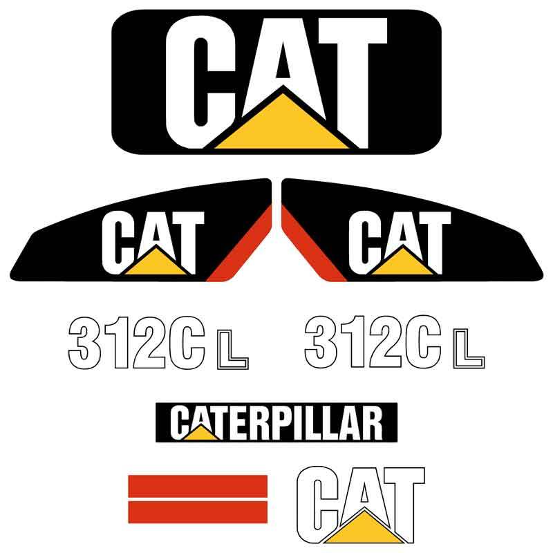 312CL Decal Set / Sticker Kit