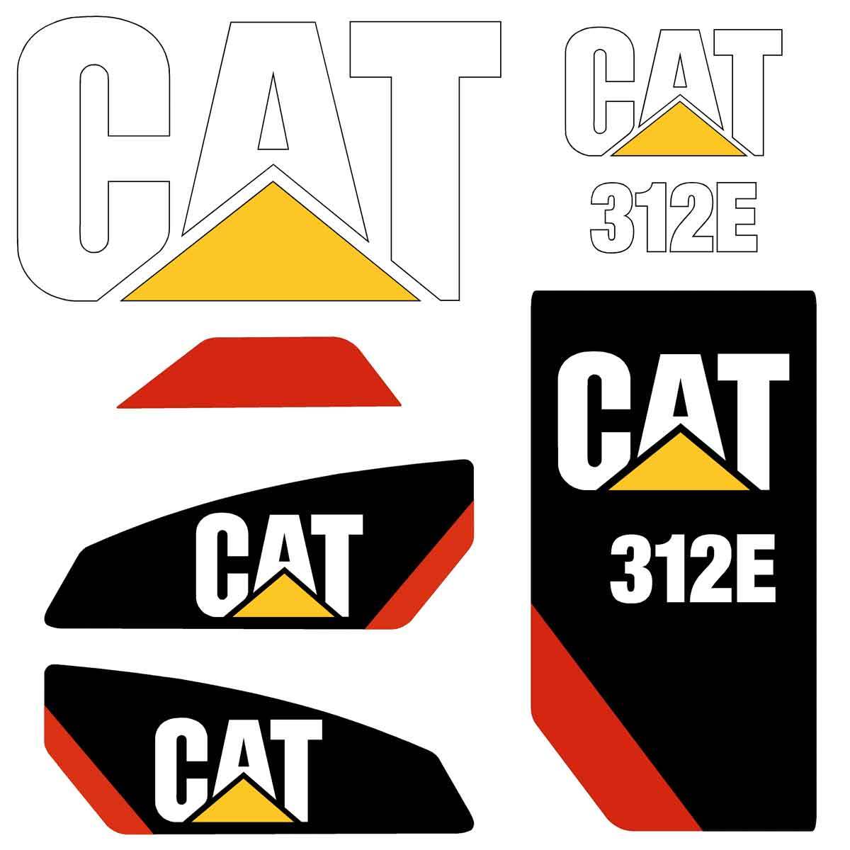 312E Decals