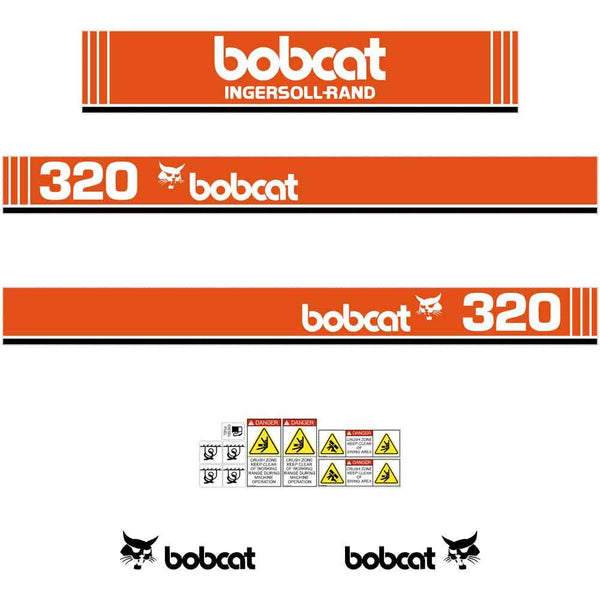 Bobcat 320 X Decals Stickers
