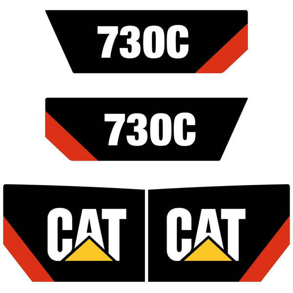 730C Decals Stickers