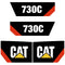 730C Decals Stickers