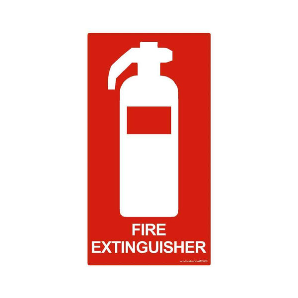 Fire Extinguisher Decal