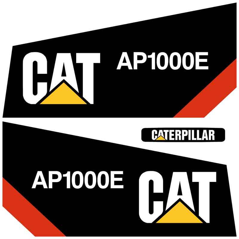 AP1000E Decals Stickers