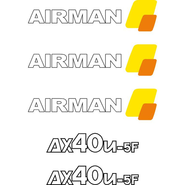 Airman AX40u-5F Decals
