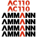 Ammann AC110 Decals Stickers 