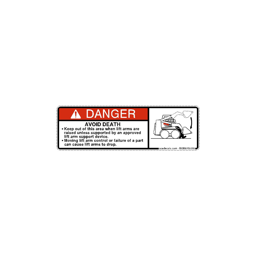 Individual Safety Stickers Decals