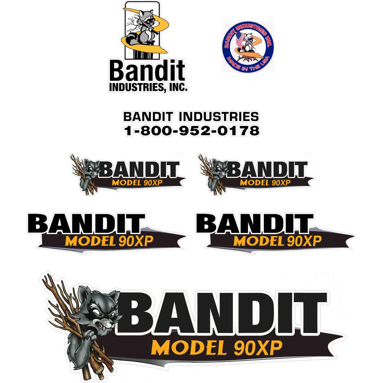 90 XP Decal Kit