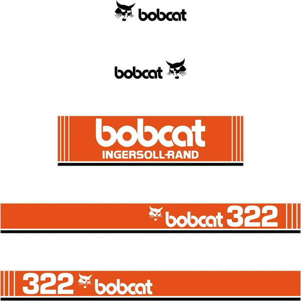 Bobcat 322 X Style Decals
