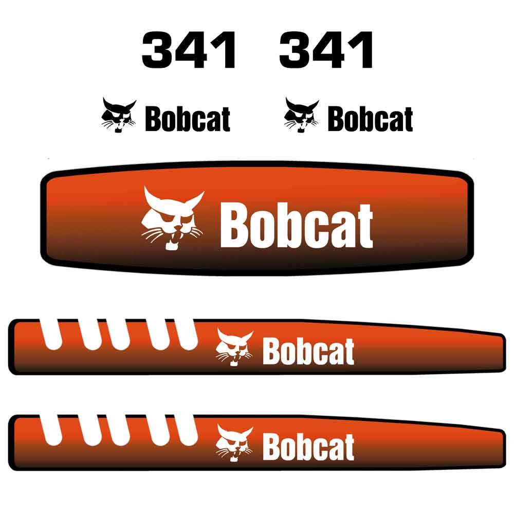 thumbnail image 2 of Bobcat 430 Decal Sticker Kit – Mini Excavator Restoration Graphics 2 of 3