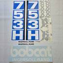 Bobcat 753H Decal Set (1)