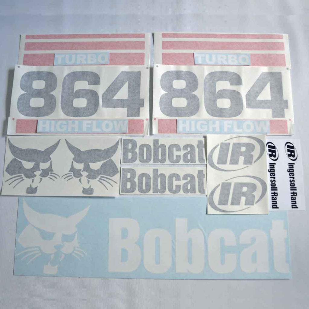 Bobcat 864G Compact Tracked Loader Decal Set / Sticker Kit – AceDecals