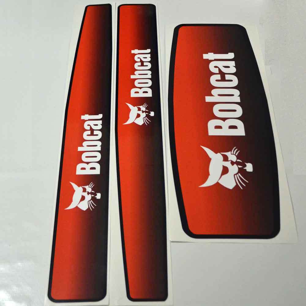 Bobcat E35 Mini Excavator Decal Kit – Aftermarket Repro Sticker Set, 2017 Later Style