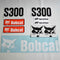 Bobcat S300 Decal Set