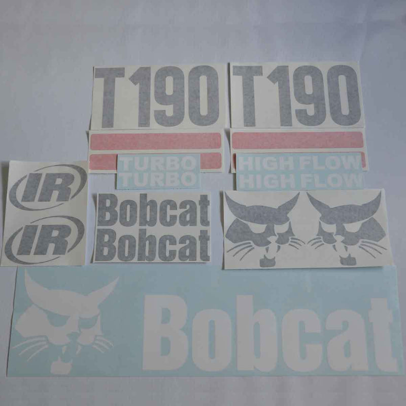 Bobcat T190 Decal Set (2 Stripe)