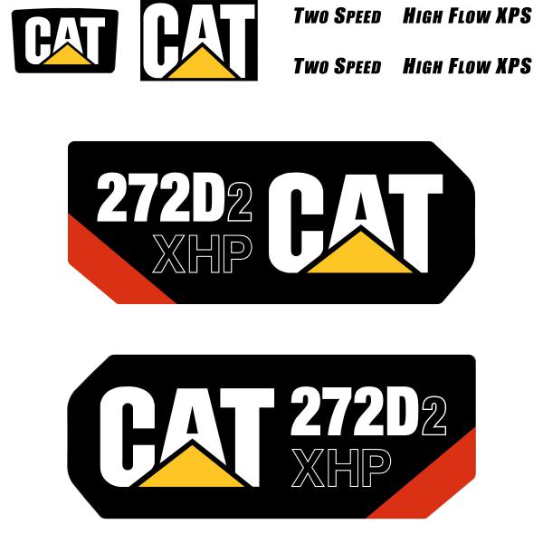 CAT 272D2 XHP Decals