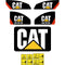 CAT 301.7D CR Decals