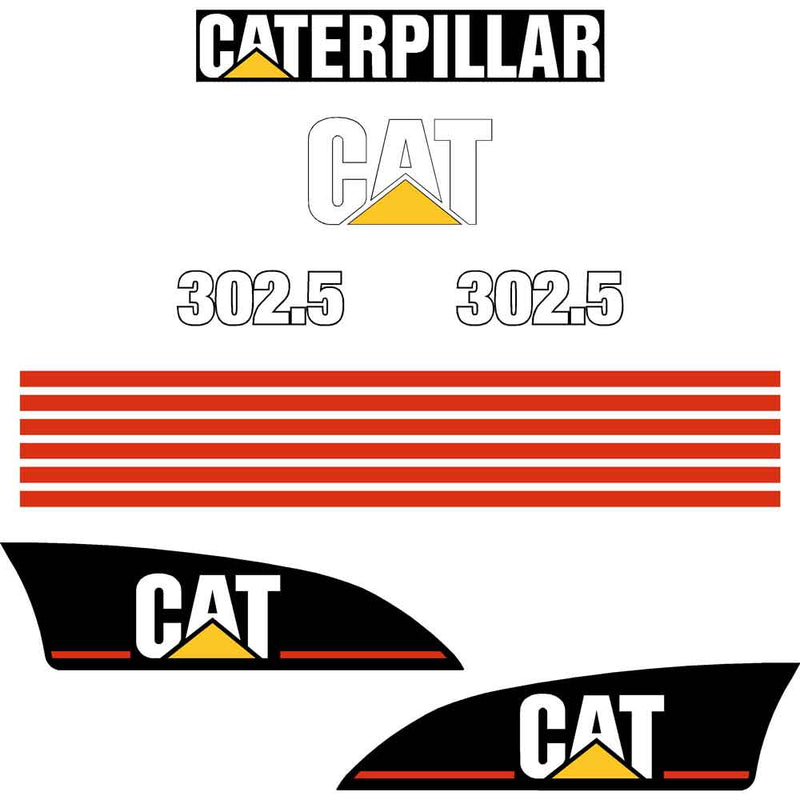 Heavy Construction Machinery Decals & Sticker Kits, Shipped within 24 ...