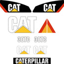 CAT 307C Decals
