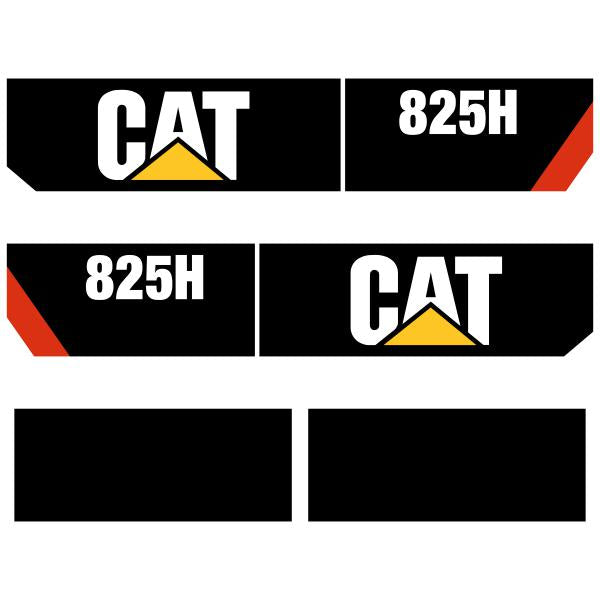 CAT 825H - Later Style Decals