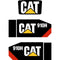 CAT 910H Decal Kit - Wheel Loader