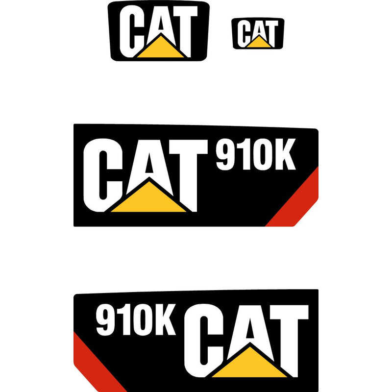 CAT 910K Decal Kit - Wheel Loader