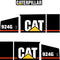 CAT 924G Z Decals Stickers
