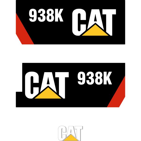 CAT 938K Decals
