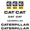 CAT 966C Decals 