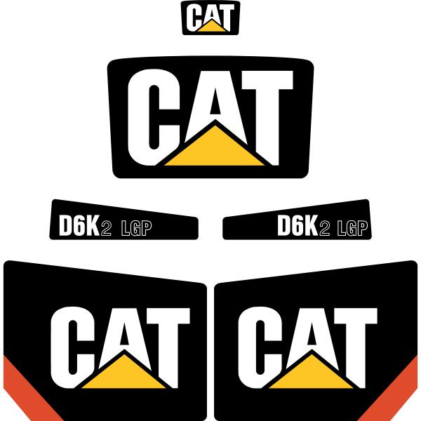 CAT D6K2 LGP Decals