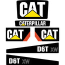 CAT D6T XW Decals
