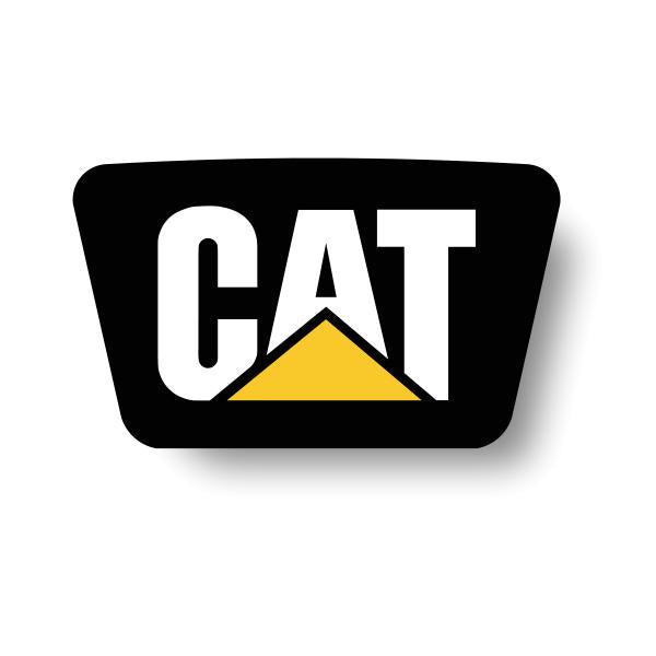 CAT Decal for Counterweight on Excavator