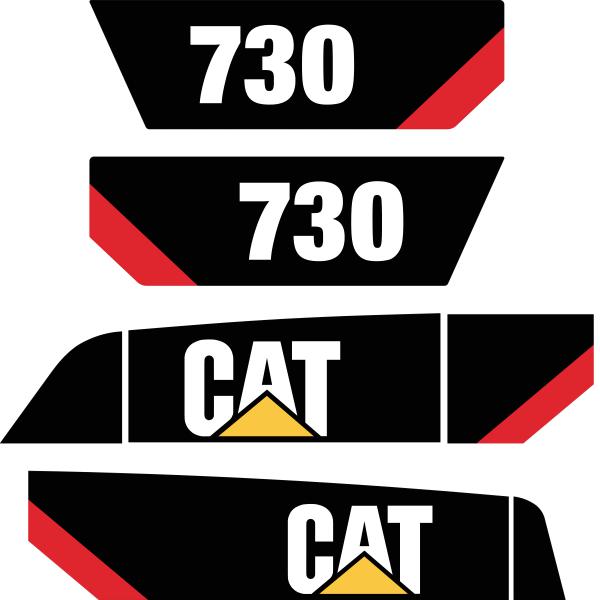 CAT 730 Decal Kit Articulated Dump Truck cat-730-decal-kit-articulated-dump-truck