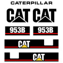 CAT 953B Decals