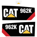 CAT 962K Decal Kit - Wheel Loader