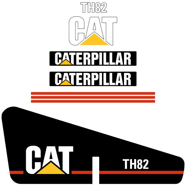 CAT TH82 Decals
