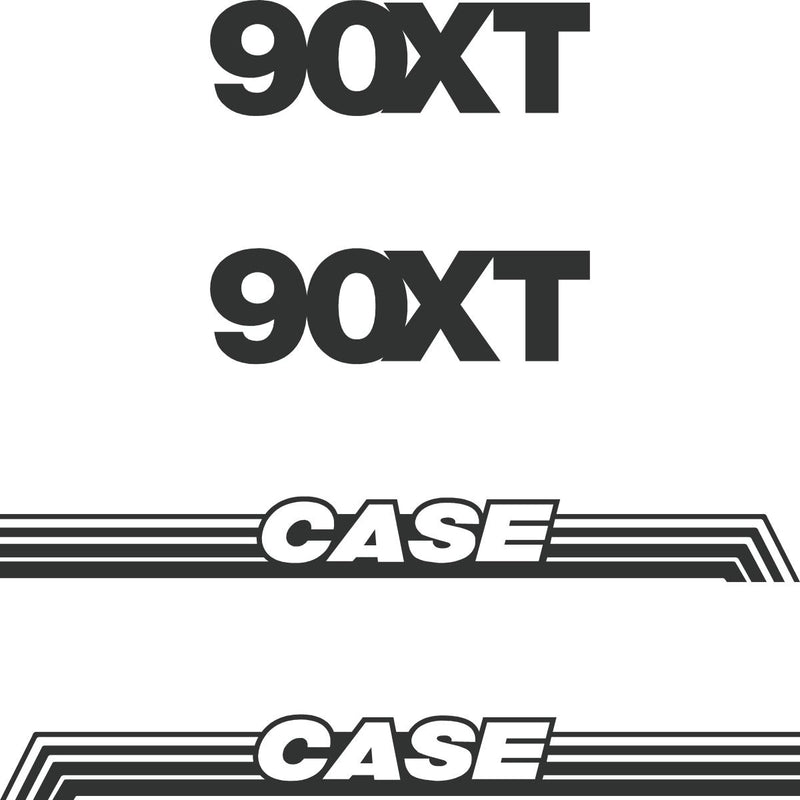 Case 90XT Decal Kit Older Style - Skid Steer