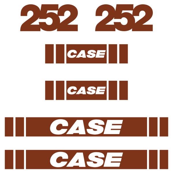 Case 252 Decal Kit - Roller