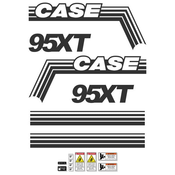 Case 95XT Old Style Decal Kit - Skid Steer