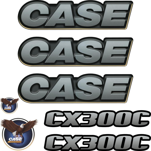 Case CX300C Decal Kit - Excavator