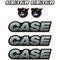Case CX36B Decal Kit Metallic - Mini Excavator